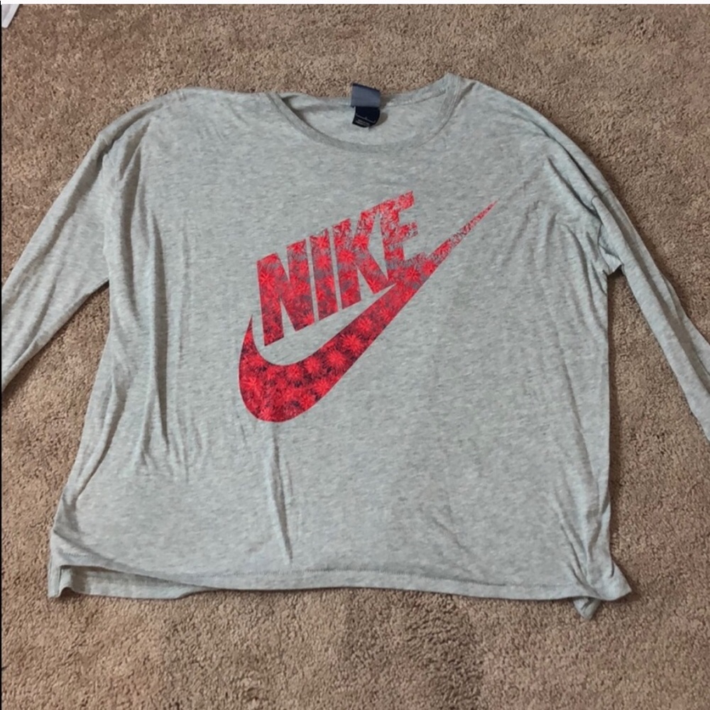Nike Grey Long Sleeve